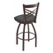 Holland Bar Stool Co 30" Swivel Bar Stool, Bronze Finish, Canter Storm Seat 82030BZ004 - alternate 4